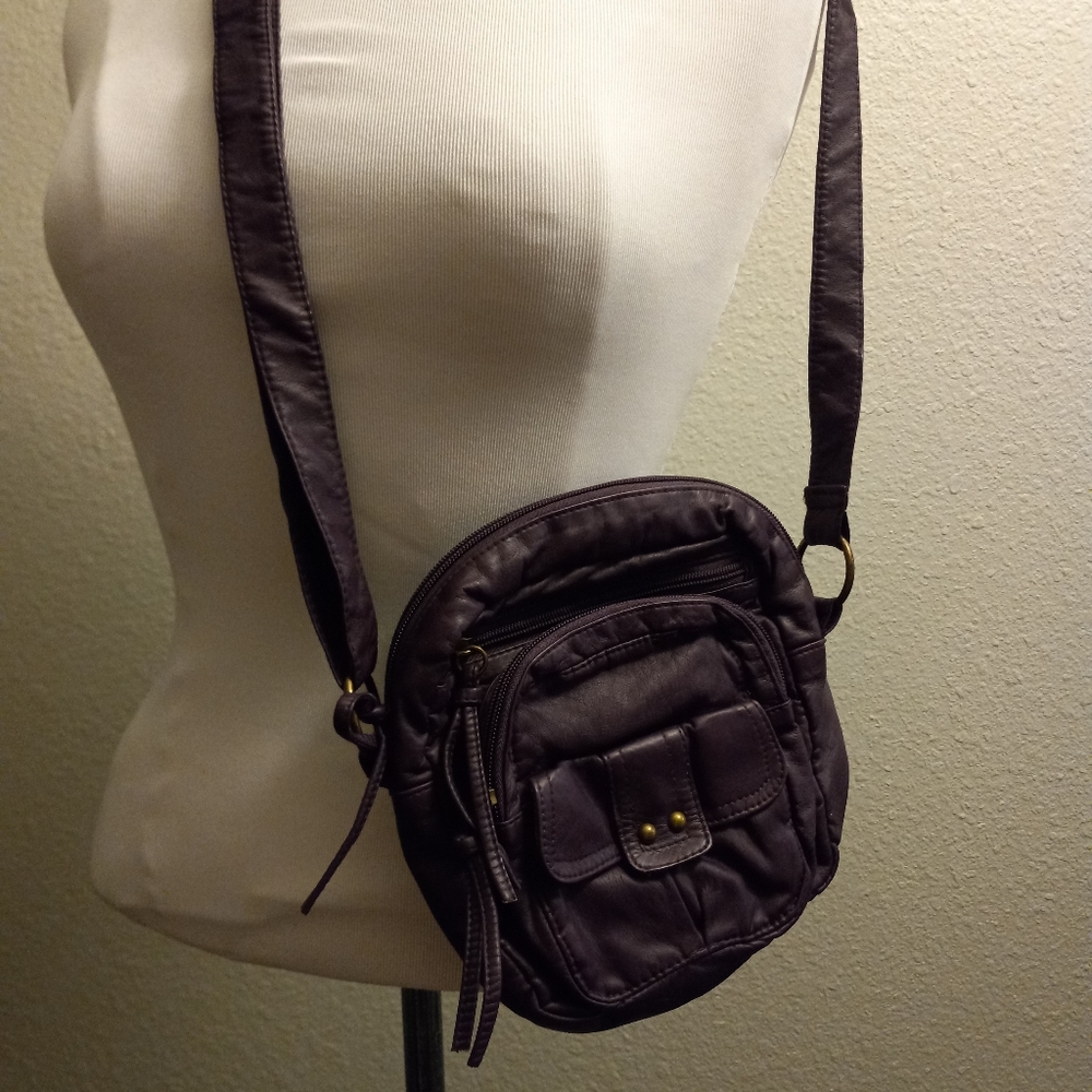 Mossimo Supply Co. Women Purple Small Shoulder Cro